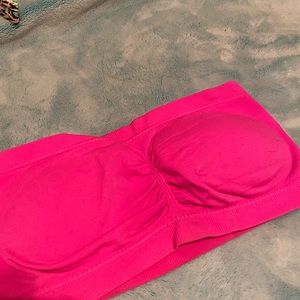 Bandeau bra - BRIGHT PINK